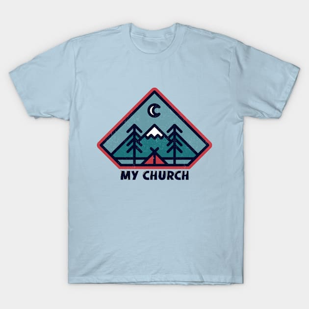 Camping Lover T-Shirt by Sideways Tees